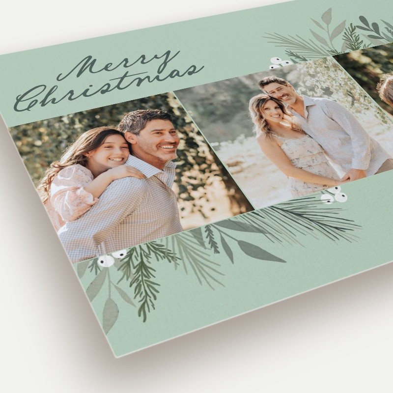 Scattered Botanicals Holiday Card
