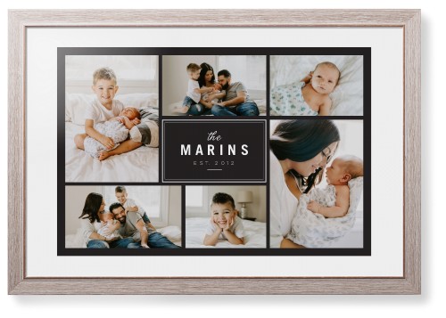 Contemporary Family Collage