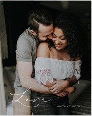 Fine Love Script Portrait