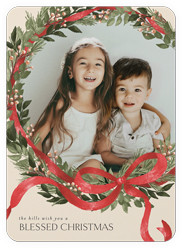 Merry Ribbon Wreath