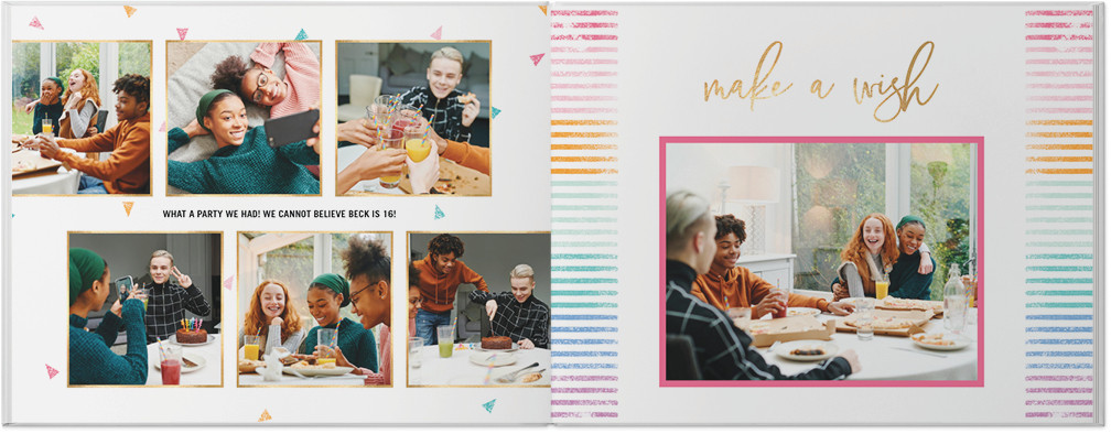 Colorful Birthday 8x11 undefined  Photo Book