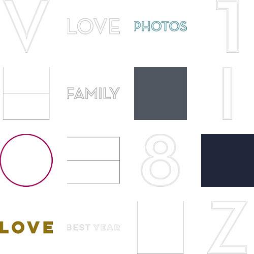 Modern Black 12x12 undefined  Premium Album