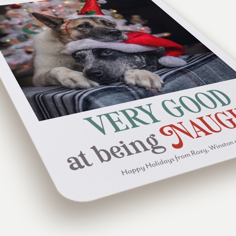 Very Good Holiday Card