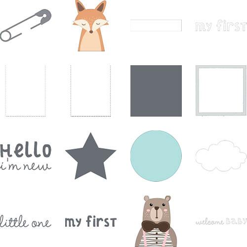 Tiny Little You 12x12 undefined  Premium Album