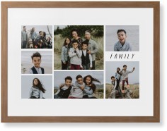 Rustic Picture Gallery Collage Of Seven