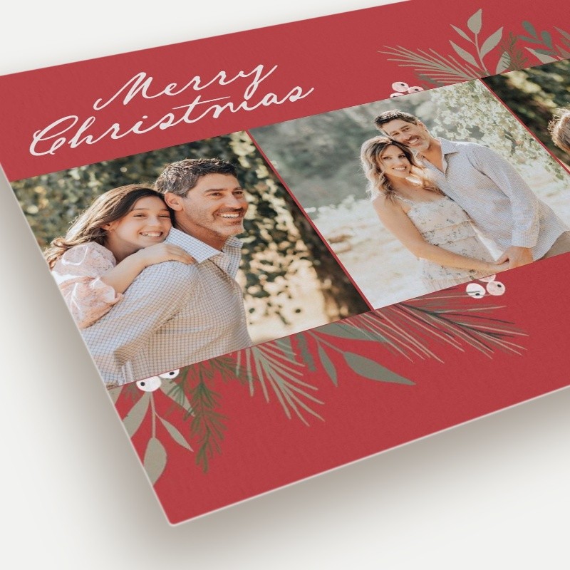 Scattered Botanicals Holiday Card