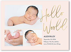 Welcome To The World