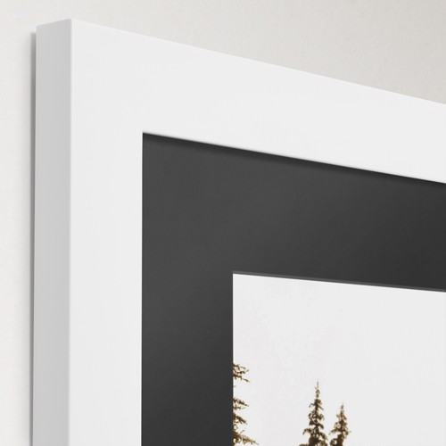 Travel Banner Portrait 16x20 Black  Framed Print