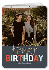 Birthday Coral Colors