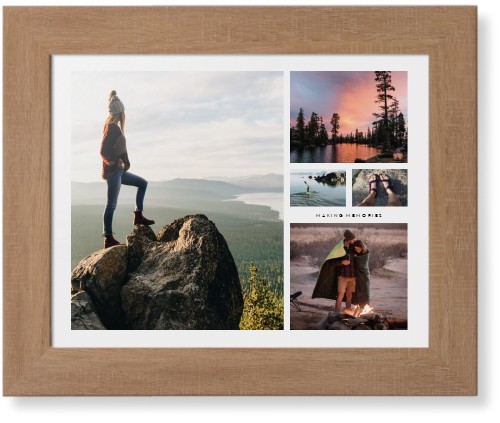 Hero Collage 11x14 Multicolor  Framed Print