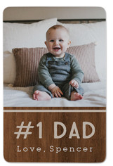 Rustic Wood Number One Portrait