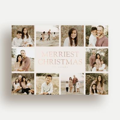 Editable Merriest Sentiment