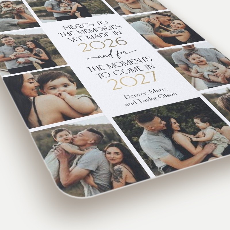 Memorable Memories New Year's Card