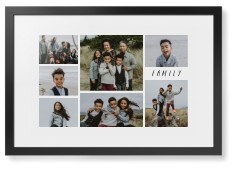 Rustic Picture Gallery Collage Of Seven