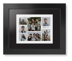 Rustic Picture Gallery Collage Of Seven