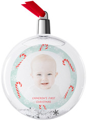 Candy Cane Snowflakes