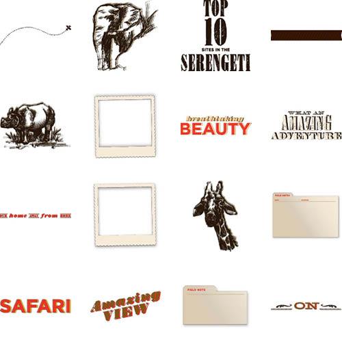 Passport to Africa 11x14 undefined  Premium Album