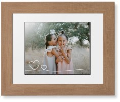 Double Heart Line Art