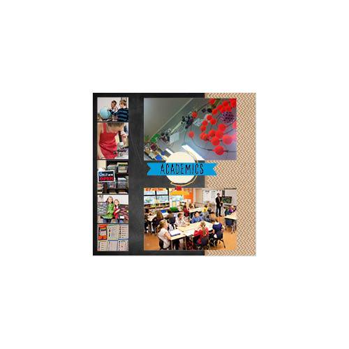 Primary School Yearbook 8x8 undefined  Premium Album