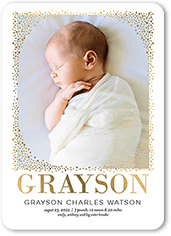 Shimmering Baby Borders