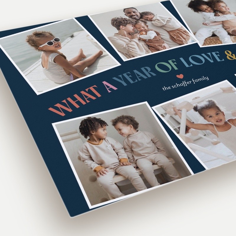 Tilted Snapshots New Year's Card