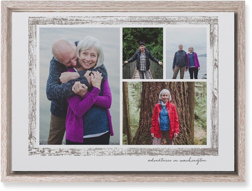 Brushed Border Collage Of Four