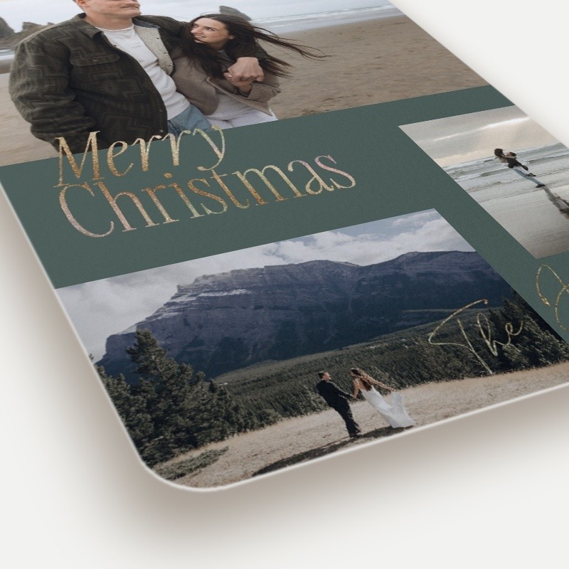 Statement Foil Holiday Card