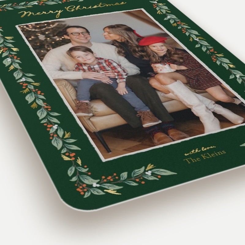 Botanical Frame Holiday Card