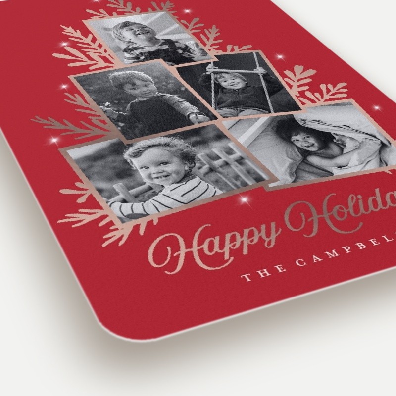 Sprig Tree Holiday Card
