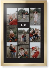 Modern Gallery Monogram of Nine