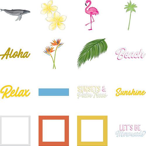 Tropical Travel 8x11 undefined  Premium Album