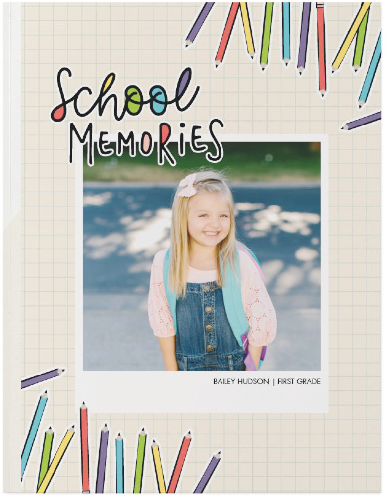 Colorful School Days by Float Paperie