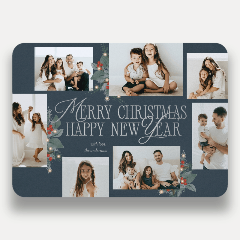 Botanical Sentiment Holiday Card