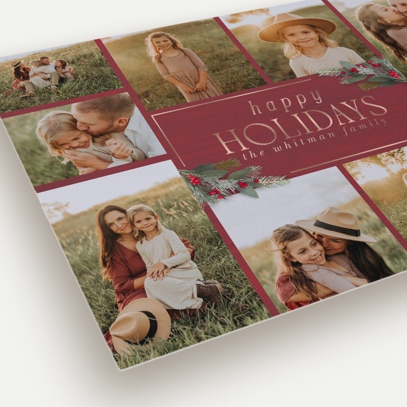 Berry Collage Holiday Card