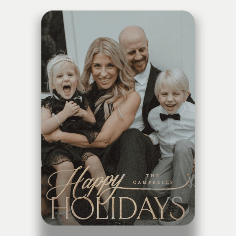 Swash Greeting Holiday Card