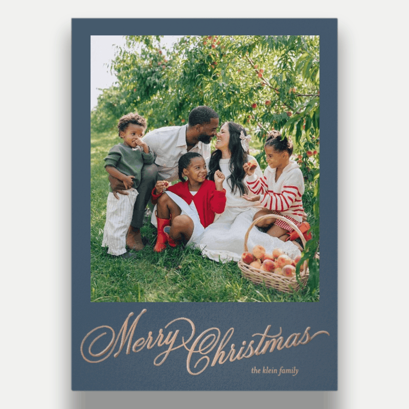 Elegant Gallery Holiday Card