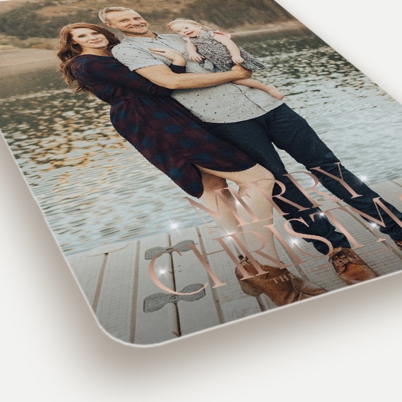 Soft Flare Holiday Card