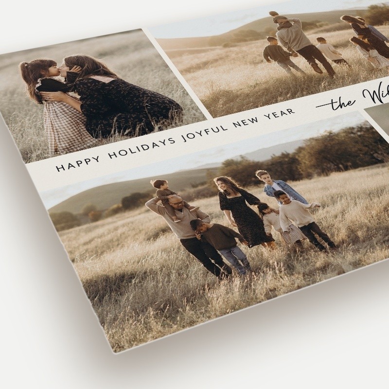 Gallery Grid Holiday Card