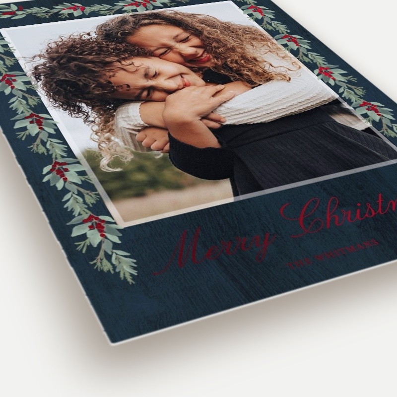 Berry Swag Holiday Card