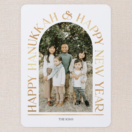 Cute Hanukkah Card For Family