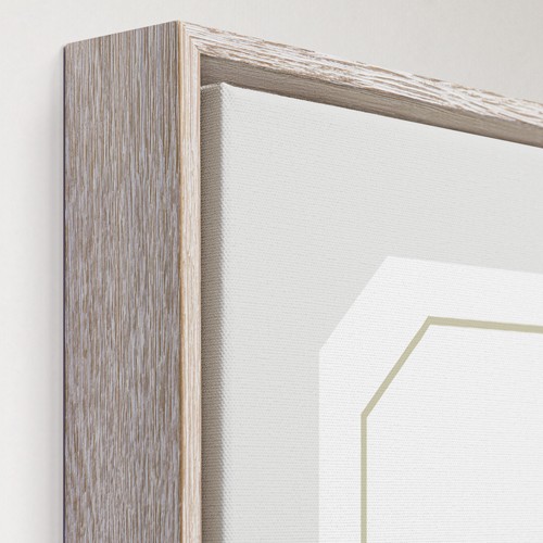 Vintage Stationery Frame 30x40 White  Canvas Print