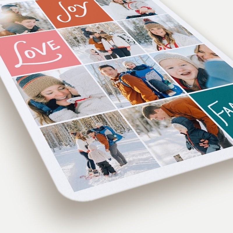 Playful Blocks Holiday Card