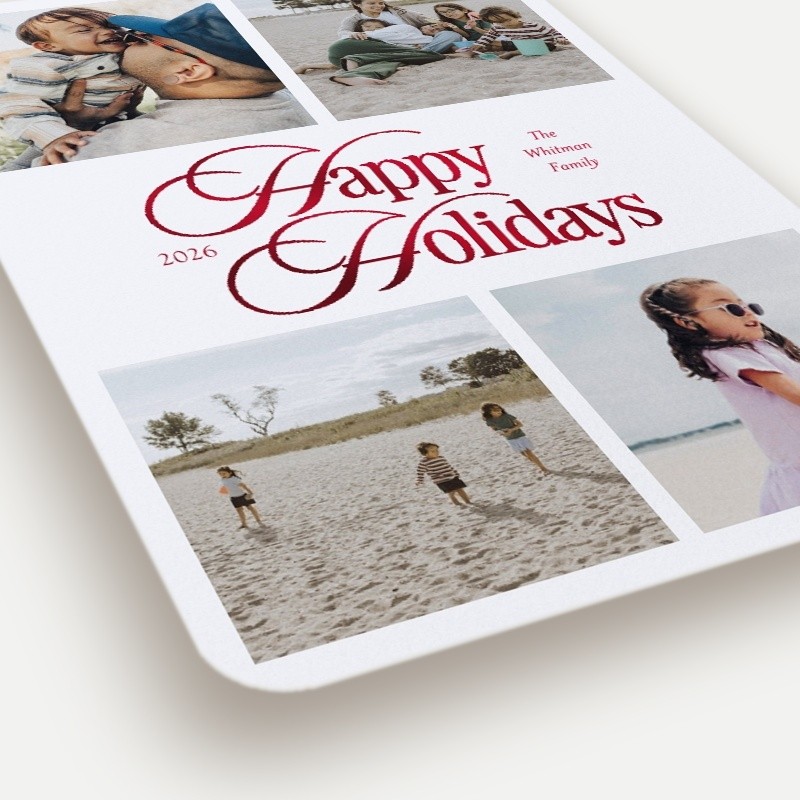 Grand Collage Holiday Card