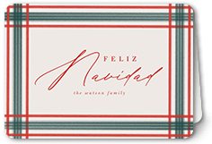 Brushed Plaid Border