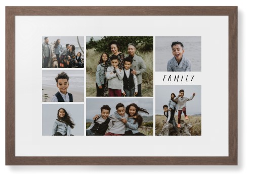 Rustic Picture Gallery Collage Of Seven