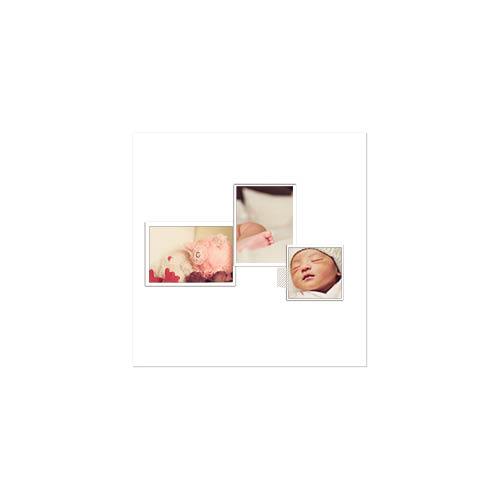 Baby Black And White 10x10 undefined  Premium Album