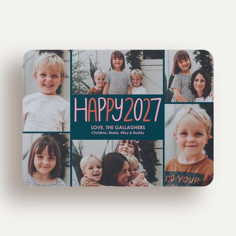 Cheerful Collection New Year's Card