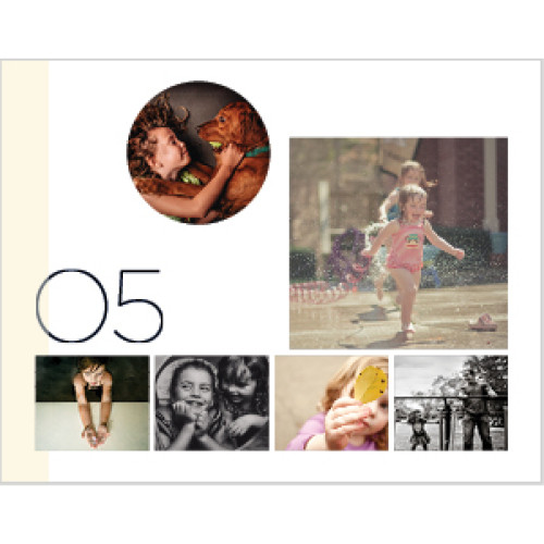 Modern Collage 8x11 undefined  Wall Calendar