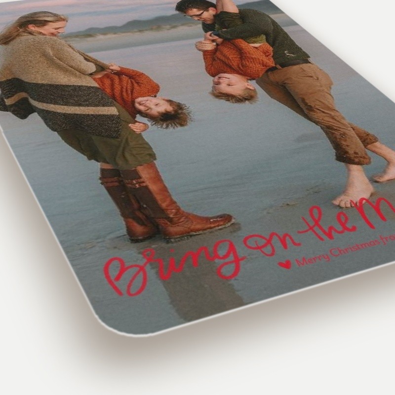 Joyful Script Holiday Card