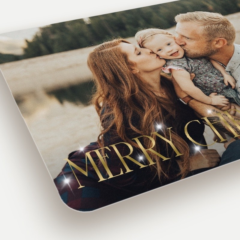 Soft Flare Holiday Card